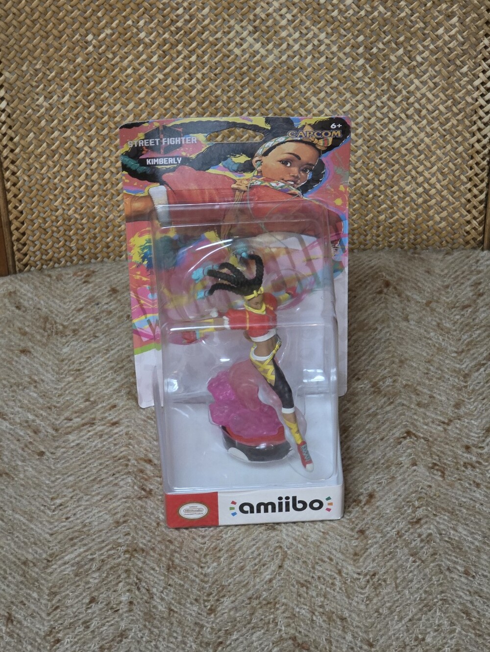 Street Fighter 6 Kimberly amiibo Figure Nintendo Switch New Sealed